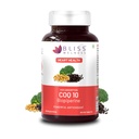 Bliss Welness Coenzyme Q10 (CoQ10) 200mg Bio Piperine 5mg | Heart Healthy Ageing High Absorption Glowing Skin Immunity Energy Boost Health Supplement - 60 Vegetarian Tablets