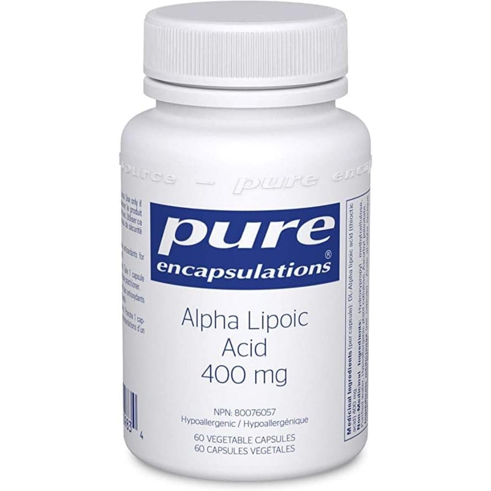 Pure Encapsulations Alpha Lipoic Acid 400 mg 60 caps