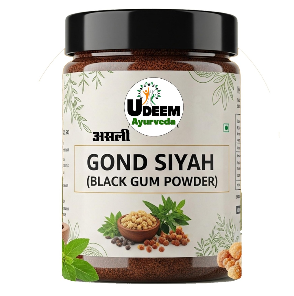 Asli Gond Siyah Powder | Black Gum Powder | for Joint & Muscle Pain Relief | Pure & Natural | Herbal Support for Bones & Mobility |100g