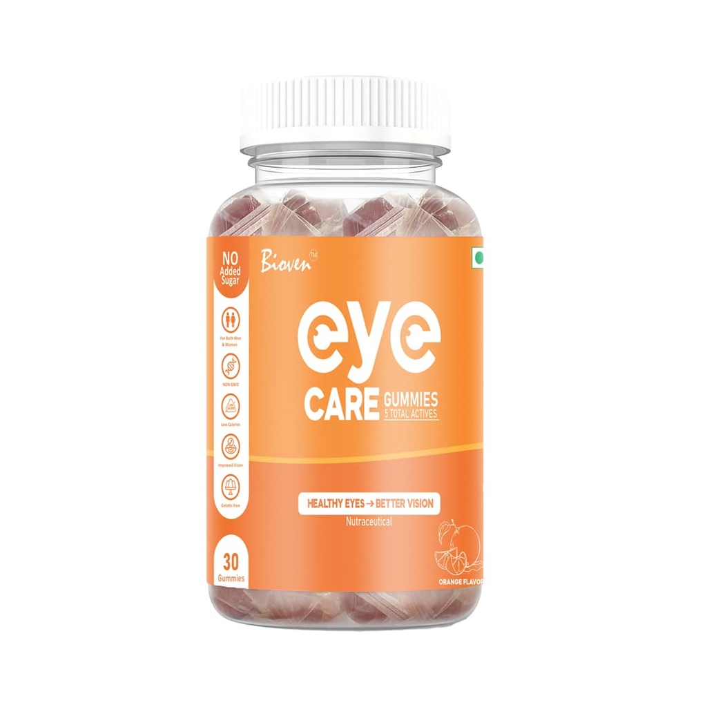 Eye Care Gummies 30 | Lutein & Zeaxanthin for Eye Health Support | Daily Vision Nutrition for Adults