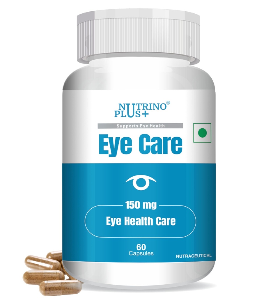 Eye Care Capsules – Lutein & Zeaxanthin for Eye Health Support | Vegetarian, Non-GMO, 60 Capsules