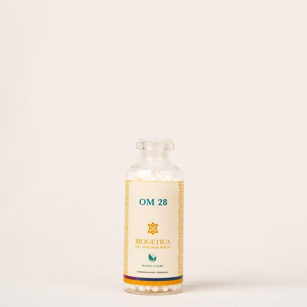 OM 28 Homeopathic Formula, Full Spectrum Health, Potent and Pure Ayurvedic Health Supplement