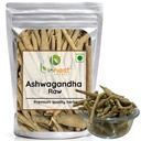 Ashwagandha Roots (Raw) - 125g -Asgandh/Ginseng | For Stress, Energy, Strength - Raw Herb