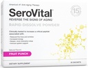 Serovital Rapid Dissolve Powder - Anti-Aging Supplement for Women, Skin Benefits, Energy and Better Sleep | 30 Day Supply - Fruit Punch