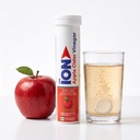 LEO ION Apple Cider Vinegar 15 Effervescent Tablets | Formulated with Mother Vinegar, Pomegranate Extract, Vitamin B12 and Vitamin B6 Supplement | Weight Management, Metabolism and Digestive Health Support | Apple Flavour