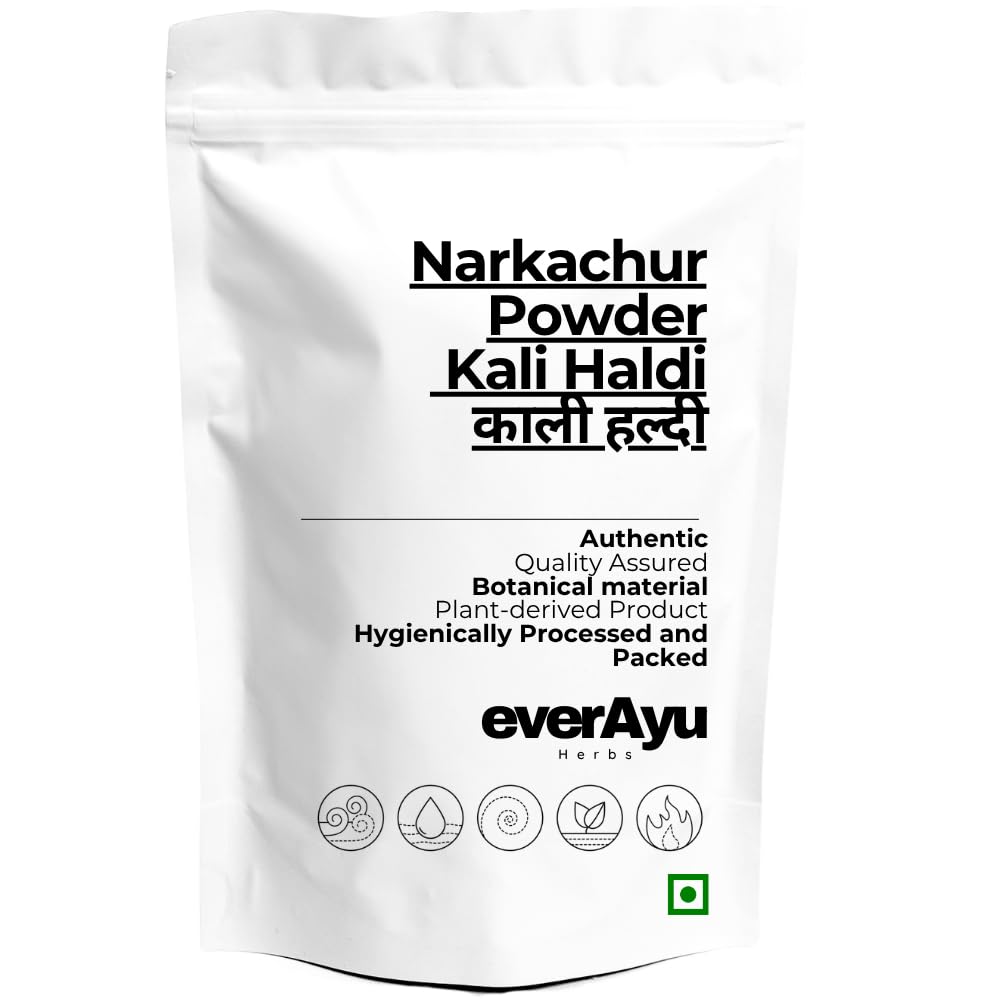 Narkachur Powder 50gm – Curcuma Zerumbet | Pure Kali Haldi/Long Zedoary Powder | Nar Kachur Herbal Powder | Traditional Ayurvedic Herb | 50gm