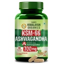 Vlado's Himalayan Organics Ashwagandha KSM66 700mg - 60 Capsules I KSM 66 Ashwagandha Capsules for Men & Women | Clinically Proven I 5% Withanolides for Max Results - 100% Pure Root Extract | Stress Relief, Energy & Recovery Support | World’s Strongest Ashwagandha