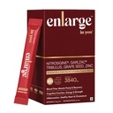Enlarge™ in you | Patented Blood Flow & Heart Health Nutrition | Nitrosigine® (5X More Efficient Than L-Arginine) + Garlzac® + Tribulus + Grape Seed + Fenugreek + Zinc + B12 | Men's Strengh & Vitality
