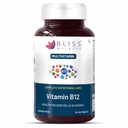 Bliss Welness Vitamin B12 100% RDA | Cynocobalamine | Boost Energy Levels Healthy Nervous System & Brain Function Supplement for Men & Women - 60 Vegetarian Tablets