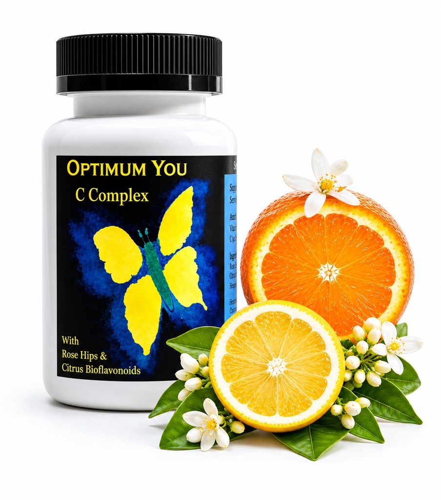 Vitamin C for Immune Support, 1000 mg, 120 Tablets | Vitamin C with Bioflavonoids, Immune Support, Vascular Support, Collagen Support