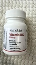 Sainebio Vitamin B12 with L-Methylfolate, Vitamin B6 & Vitamin D3 | Mouth Dissolving Tablets | Mango Flavour | 30 Tablets