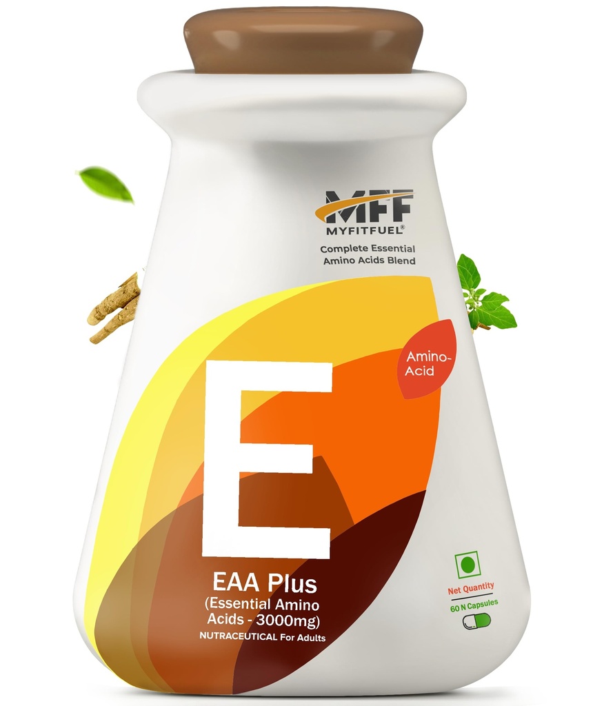 MyFitFuel EAA Plus (Essential Amino Acids) (3000 mg) 60 Tablets
