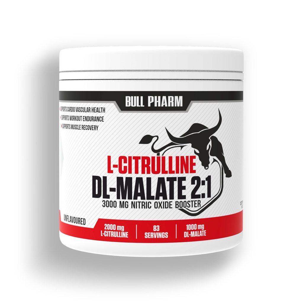 L-CITRULLINE DL-MALATE 2:1 | 3000 MG NITRIC OXIDE BOOSTER | MUSCLE RECOVERY & ENDURANCE | CARDIO HEALTH | VASCULARITY | BLOOD FLOW & PERFORMANCE | PRE-WORKOUT | 83 SERVINGS | FSSAI Approved