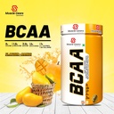 Muscle Gears BCAA 2:1:1 Powder | 150mg Electrolytes | Amino Acid Recovery Formula | Muscle Recovery, Endurance & Hydration | Intra Workout | Mango Flavor | 30 Servings