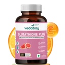 Glutathione Plus Tablets with Vitamin C, Biotin & Citrus Extract | Antioxidant Supplement for Skin Health & Overall Wellness Support | 100% Plant-Based | 30 Tablets for Men & Women