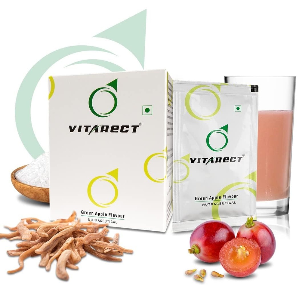 With L-Arginine, Grape Seed Extract & Safed Musli | Provides Energy, Increase Mental & Physical Strength | (7 Sachet)