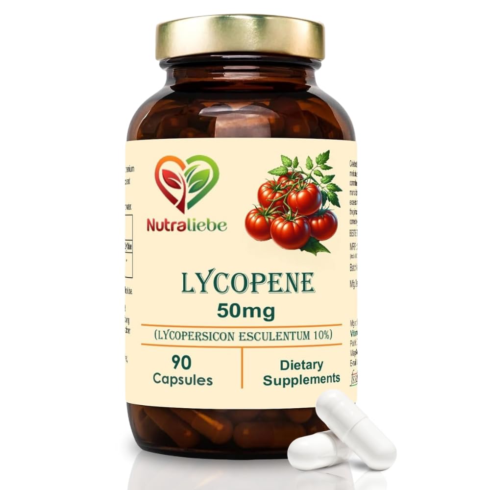 Lycopene Extract 50mg - High Potency Antioxidant Support, 90 Capsules