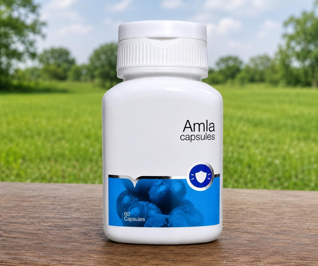 Amla Capsules Supplement, 60 Capsules