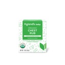 Hyland's Baby Organic Chest Rub, Soothe and Comfort, with Organic Lavender, Peppermint, and Chamomile Flower Oil, Safe and Gentle, Dermatologist Tested, 1.76 Oz, Infant