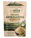 Vlado's Himalayan Organics Organic Ashwagandha Powder 100gm - Withania Somnifera | Pure Ashwagandha Powder Organic -Support Muscle Recovery & Boost Energy Level | USDA Certified Ashwagandha Supplements for Vitality, Strength & Stress Management | 100gm