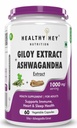 Healthyhey Nutrition Giloy Extract plus Ashwagandha Extract - Support Immunity-60 veg. capsules