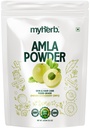 MYHERB 100% Natural Organic Amla Indian Gooseberry Powder (Dry), For Skin & Hair Care Food Grade, For Men & Women (227 Gm/0.5 Lbs)