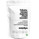 Trikatu Powder 50gm – Ginger + Black Pepper + Long Pepper | Organic & 100% Natural | Traditional Ayurvedic Herbal Blend | 50gm