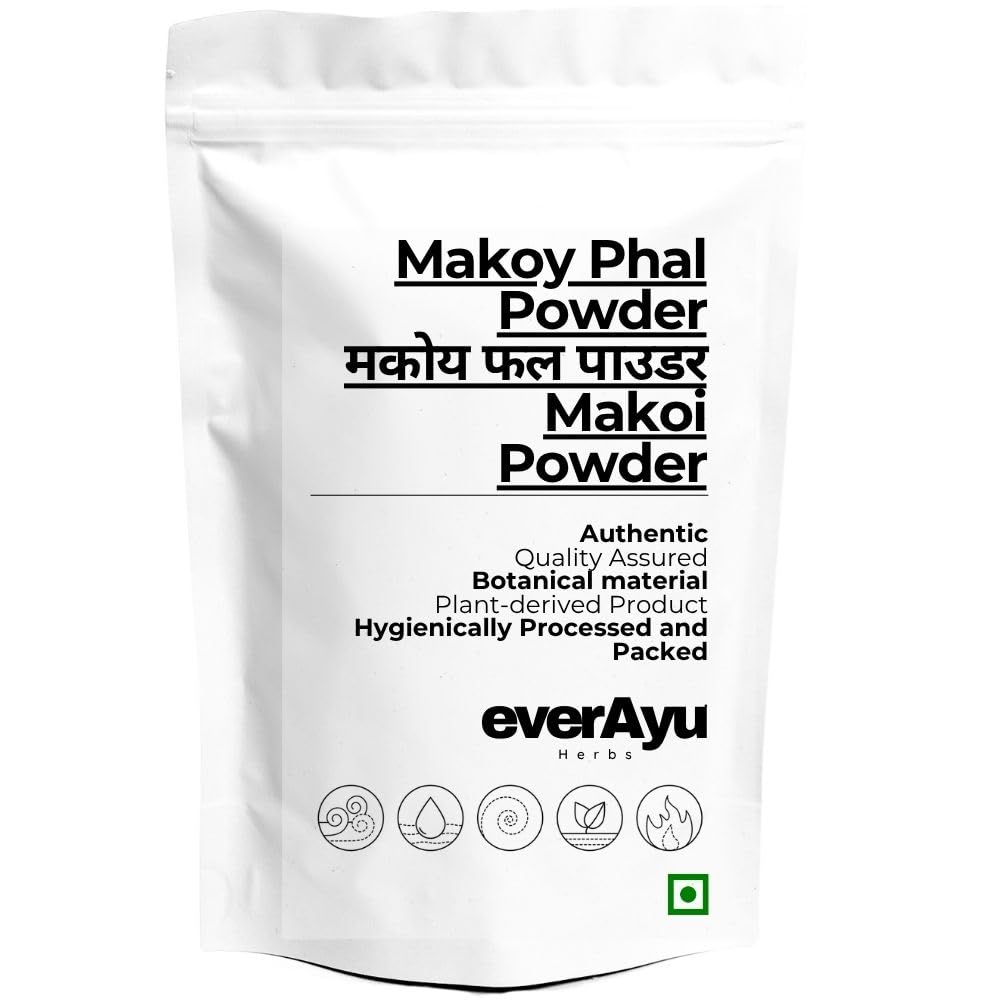Makoy Phal Powder 250gm – Solanum nigrum | Makoh Fruit/Makoi/Mokoi | Pure Herbal Powder | 100% Natural & Finely Processed | 250gm Pack