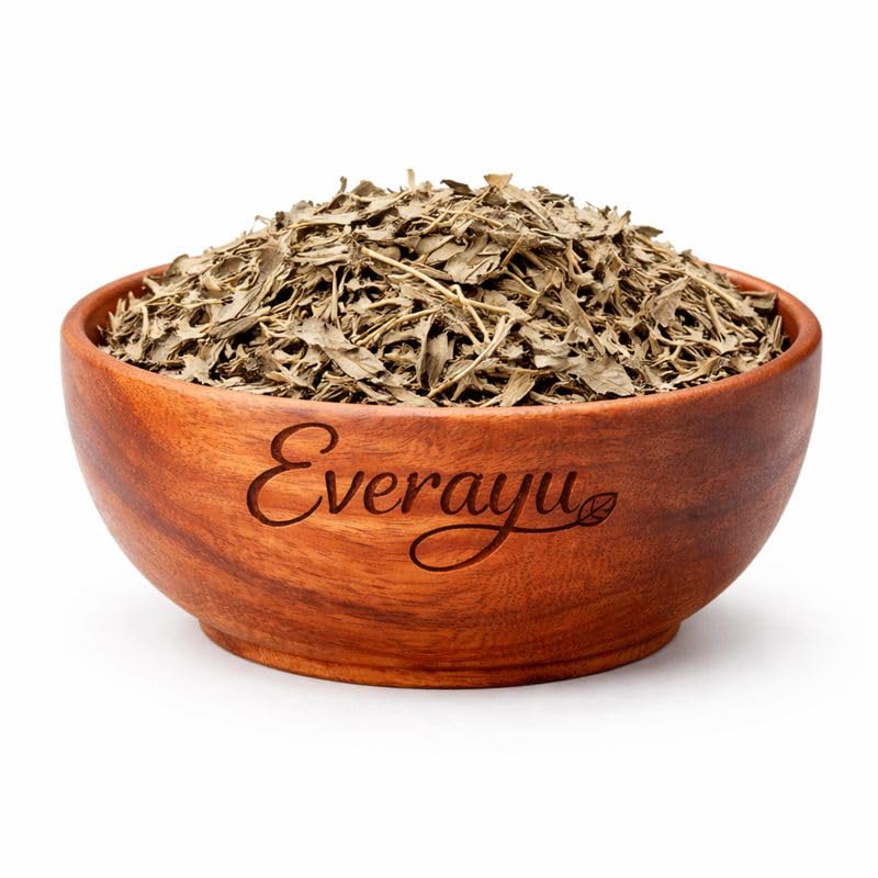 Nirgundi Leaves (Dry Whole) 100gm – Vitex negundo Leaf Raw | Sambhalu/Nigod Paan | 100% Natural & Dried Ayurvedic Leaves 100gm