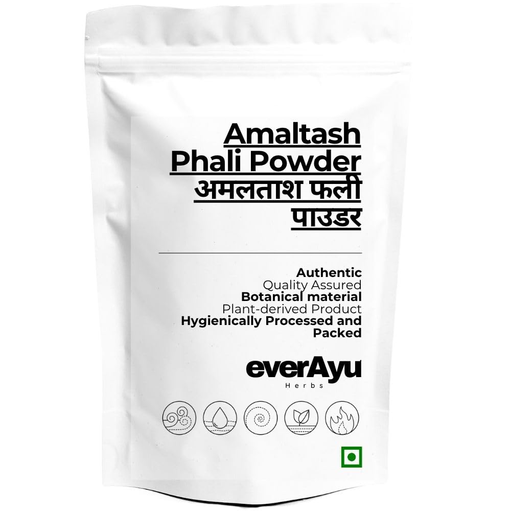 Amaltas Phali Powder 250gm – Amaltaas Fali | Amalatash Phali | Natural Herbal Churna | Cassia fistula Pod Powder | 250gm Pack