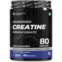 Carbamide Forte Creatine Powder | Creatine Mono Hydrate | Micronized Creatine Monohydrate 250g Unflavoured for Lean Muscle, Strength & Energy | Gym Supplements For Men - 250g