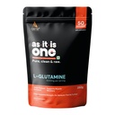 AS-IT-IS One L-Glutamine Powder, Unflavoured & Unsweetened, 250g - Supports Post Workout Muscle Recovery, Reduced Soreness & Gut Health