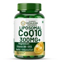 Vlado's Himalayan Organics Liposomal Coenzyme Q10 | CoQ10 Supplement 300mg+ with Magnesium, Vitamin B9 & B12, D-Chiro-Inositol, ,Garlic, Arjuna, Methyl, Folate | High Absorption I Coq10 Ubiqinol Supports Heart Health and Vascular Health - 10 Veg Capsules