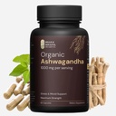 Ashwagandha Capsules 1000mg per Serving | High Strength Ashwagandha Root Powder Supplement | Supports Stress Management, Energy & Stamina | Adaptogen for Men & Women | 60 Veg Capsules