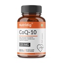 Coenzyme Q10 125 MG with Piperine 5mg - Enhanced Absorption Formula for Heart Health, Energy, and Antioxidant Protection – 60 Veg Capsules