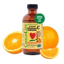 CHILDLIFE ESSENTIALS Liquid Vitamin C - Pure Vitamin C Liquid Supplement for Kids, Toddlers, & Babies, Immune System Support, Natural Orange Flavor, 4 Fl Oz (Pack of 1)