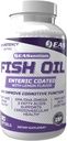 Experimental and Applied Sciences High Potency Fish Oil | EPA + DHA Omega-3s Fatty Acids for Heart & Brain Health | Gluten Free, Non GMO | Enteric Coated with Lemon Flavor | 90 Softgels