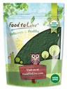 Food to Live Organic Spirulina Powder, 1 Pound | Organic Blue-Green Algae Powder, Vegan, Non-GMO, Kosher, Fine Powder for Smoothies, Baking, and Recipes