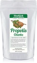 Stakich Bee Propolis Chunks - Pure, Natural - 1 Pound (16 Ounce)