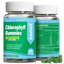 Sugar Free Chlorophyll Gummies, Vitamin B12 Zinc - Natural Deodorant*, Supports Healthy Skin & Body Detox*, Immune & Digestion Support, Chewable Chlorophyll Supplement for Women - 60 Count