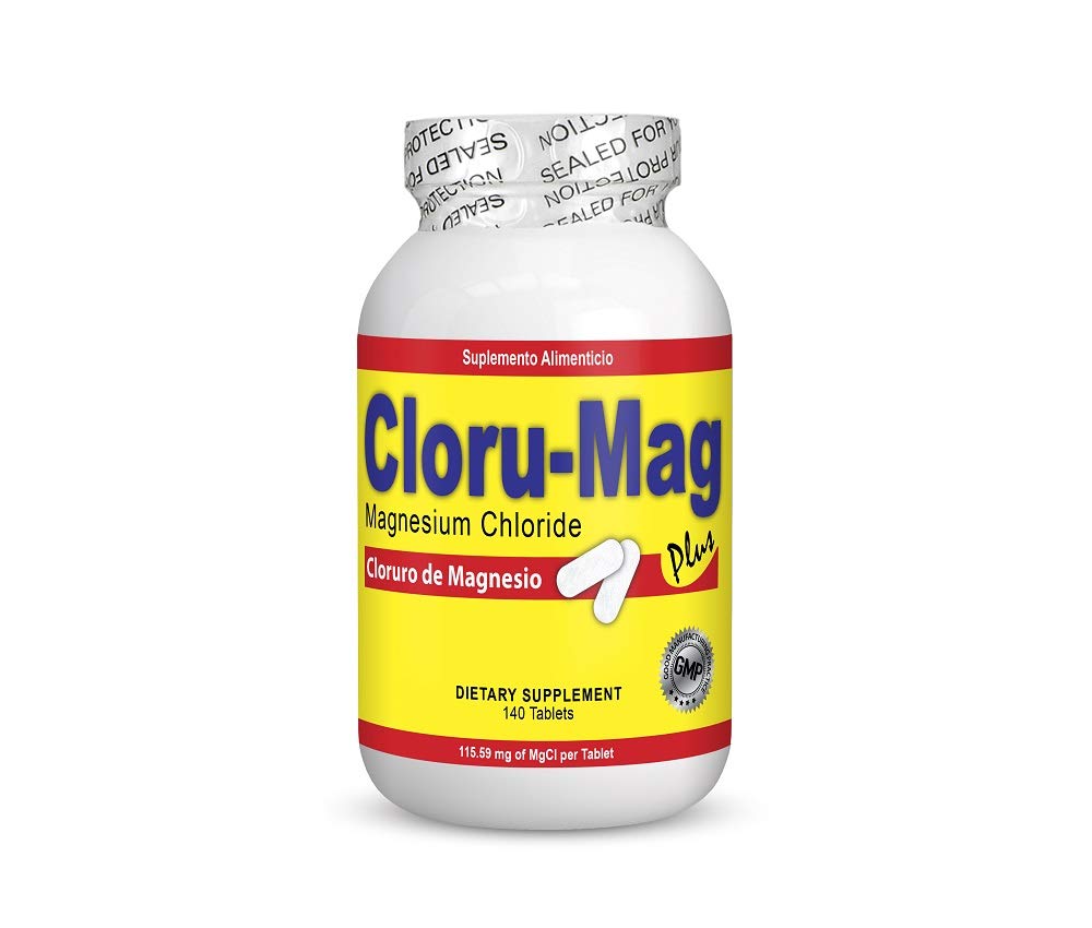Magnesium Chloride - 140 Tablets (Cloruro de Magnesio)