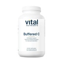 Vital Nutrients Buffered Vitamin C 500mg - Vegan Gentle Vitamin C for Sensitive Individuals* - Immune Support Supplement* - Gluten, Dairy and Soy Free - Non-GMO - 220 Capsules
