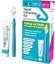 Pro: Nasal Cleansing Kit – Gentle Wand & Nasal Antiseptic Gel, Nose Cleaner and Nasal Moisturizer for Dry Nose & Sinus Relief (Mint 1 Count, up to 120 uses)