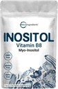 Micro Ingredients Myo-Inositol Powder, 2.2lb (1666 Servings) | Inositol Supplement for Women | Supports Hormonal Balance & Ovarian Health | Non-GMO, Vegan, Filler-Free
