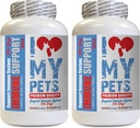 I LOVE MY PETS LLC Dog Immune Vitamins - Dog Immune Support - Booster - Healthy PET - Supplement - Dog Immune System - 120 Treats (2 Bottles)