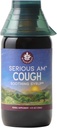 WishGarden Herbs Serious Cough AM Soothing Syrup - Natural Herbal Daytime Non-Drowsy Cough Suppressant for Adults with Elderberry Calms Cough Reflex, Normalizes Mucus Production, Opens Chest, 4oz