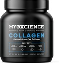 MYOXCIENCE Optimal Grass-Fed Collagen Powder | Bovine Collagen Peptides | Supports Collagen Production, Joint Health, Skin Elasticity, and More (30 Servings)