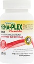 Natures Plus Hema-Plex Iron - 60 Mixed Berry Chewables - 85 mg Elemental Iron - Total Blood Health - with Vitamin C & Bioflavonoids - Non-GMO, Vegan & Gluten Free - 20 Servings