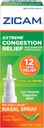 Zicam Extreme Congestion Relief No-Drip Liquid Nasal Spray with Soothing Aloe Vera, 0.5 Ounce (Pack of 2)