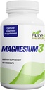 Pure & Healthy Magnesium3 300mg of Magnesium Glycinate, Malate, & Citrate for Muscles, Nerves, Stress, & Energy